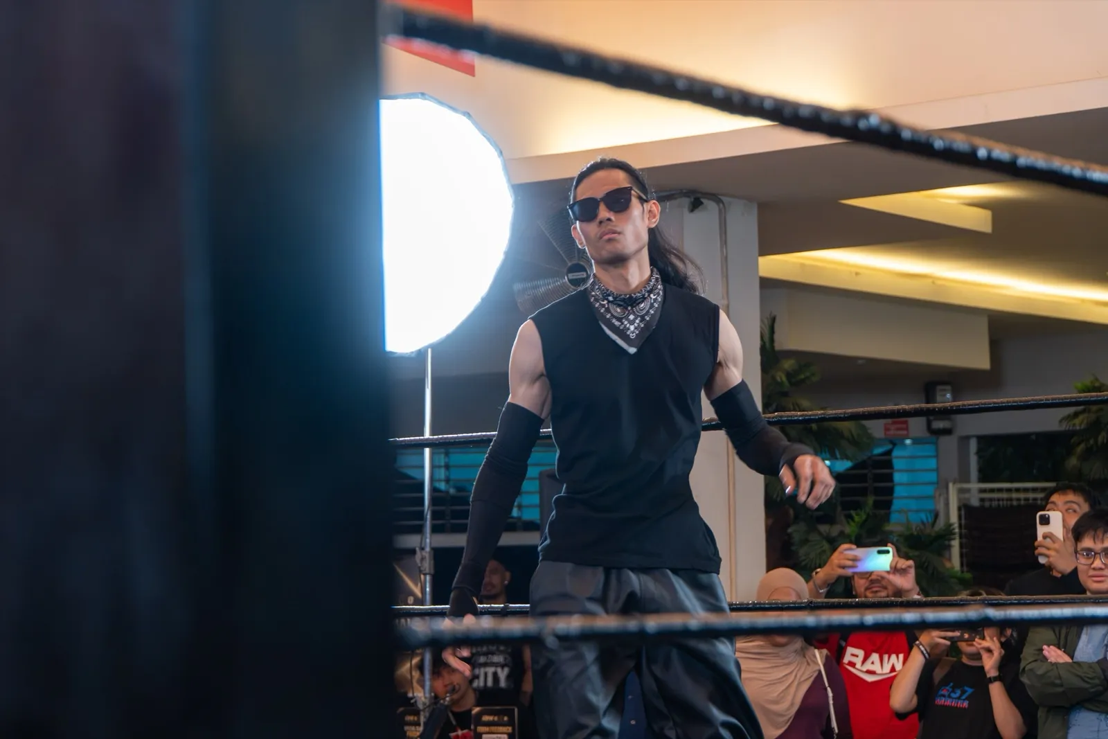 Adrian Rivaldi at an IDPW show