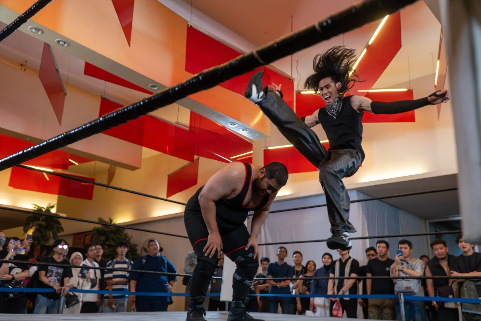 Adrian Rivaldi at an IDPW show