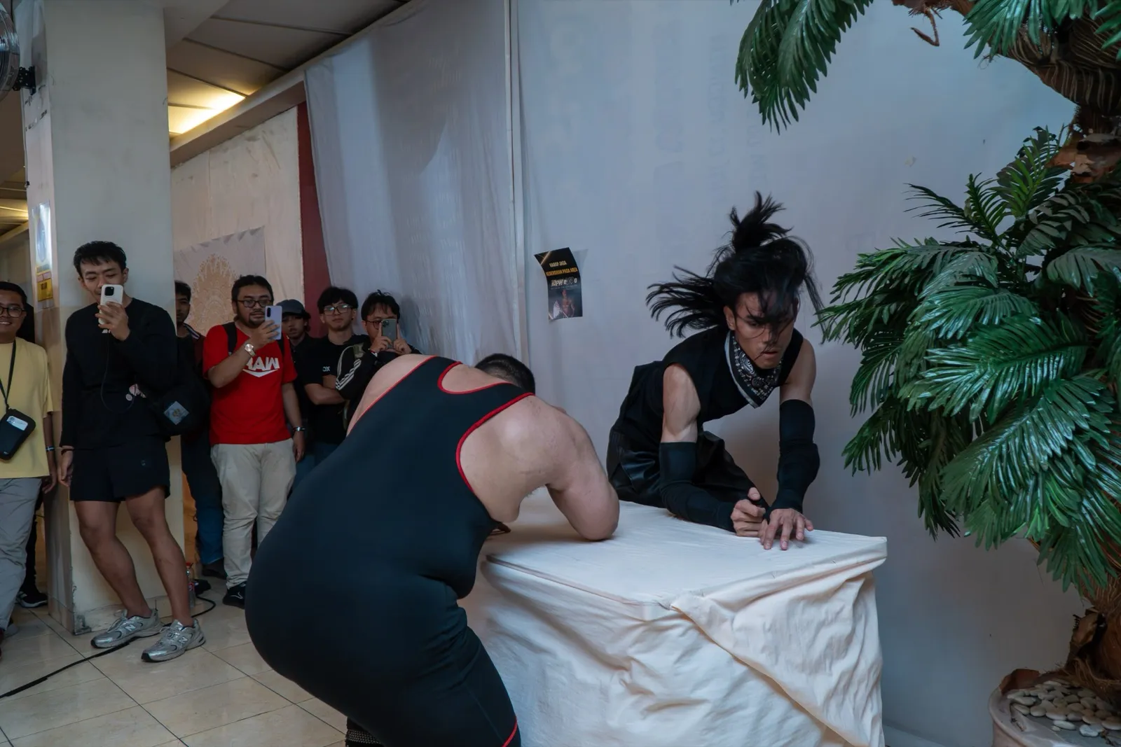Adrian Rivaldi at an IDPW show