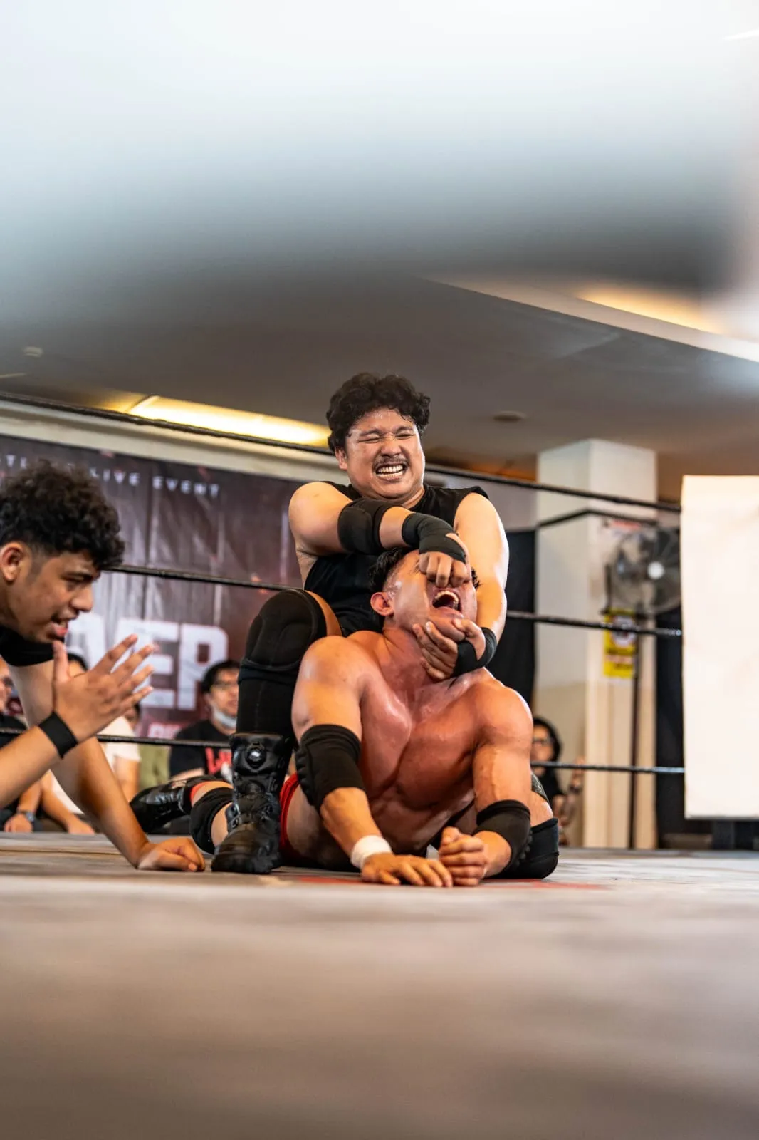 Ben Mahendra at an IDPW show