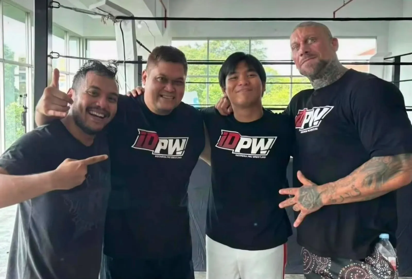 Dimas Soeyono at an IDPW show
