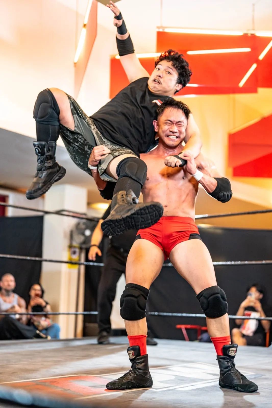 Eric Garuda at an IDPW show