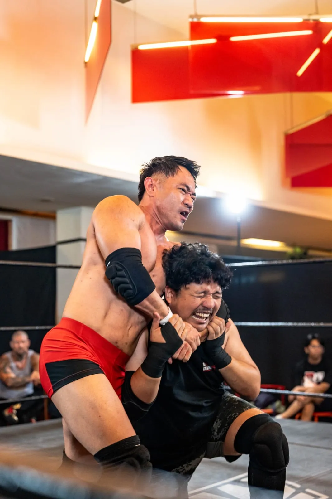 Eric Garuda at an IDPW show