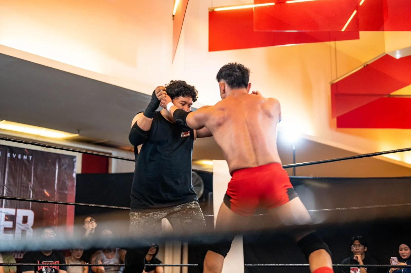 Eric Garuda at an IDPW show