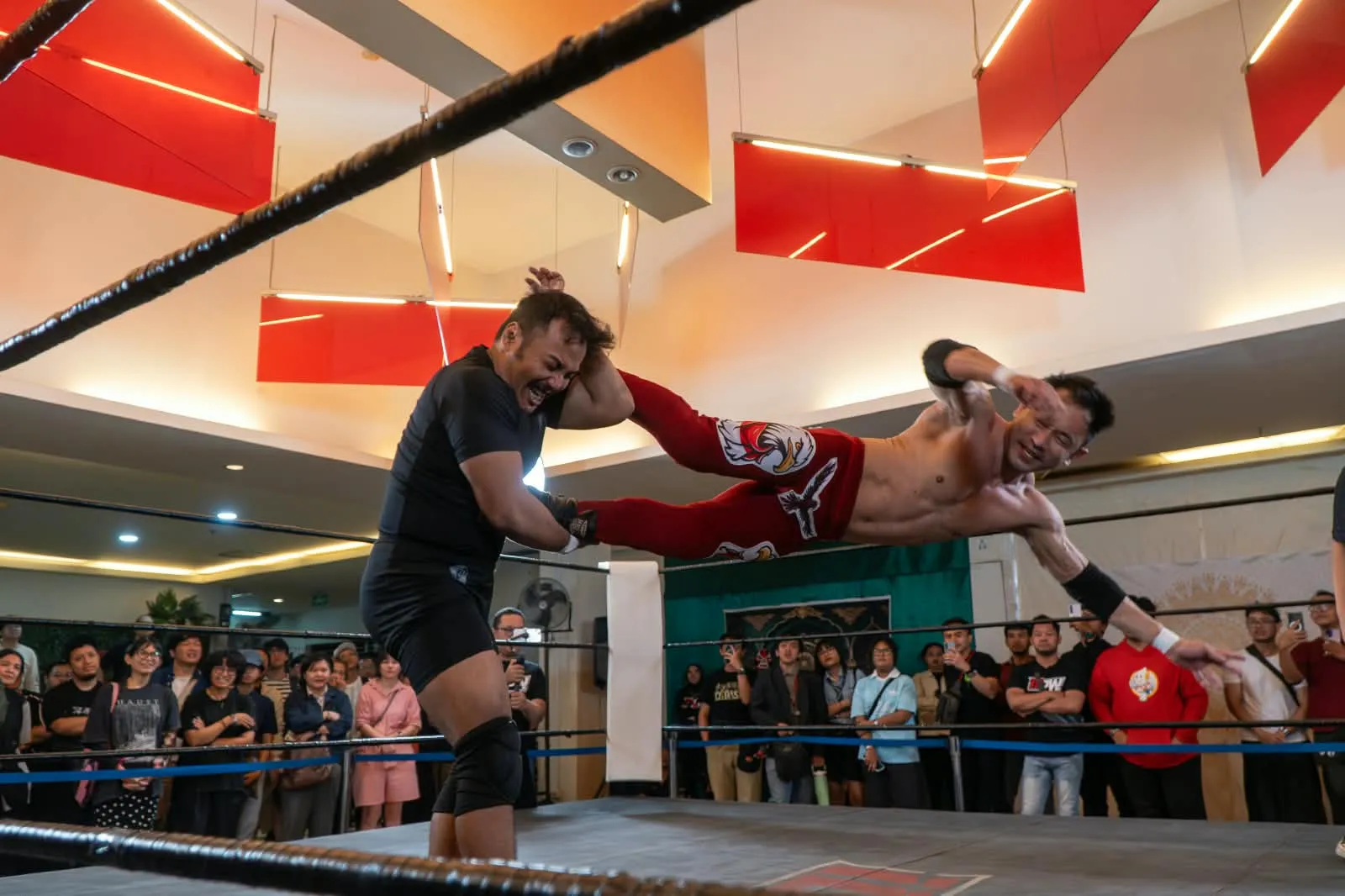 Eric Garuda at an IDPW show