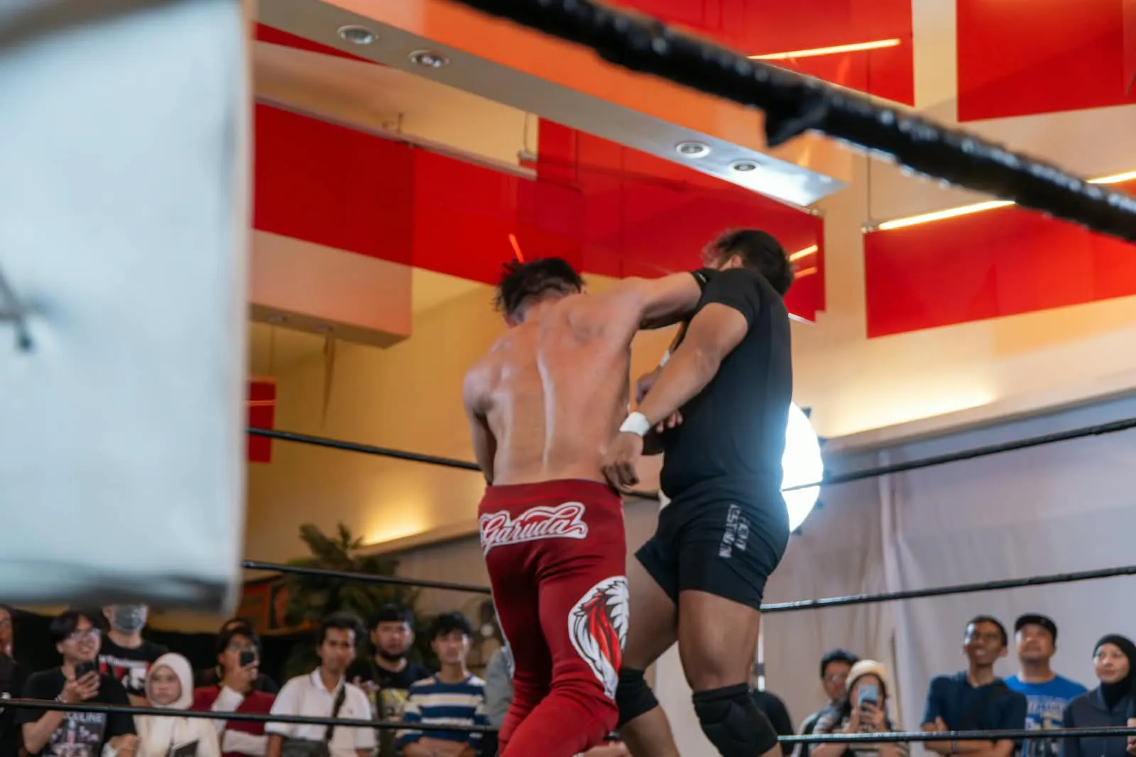 Eric Garuda at an IDPW show