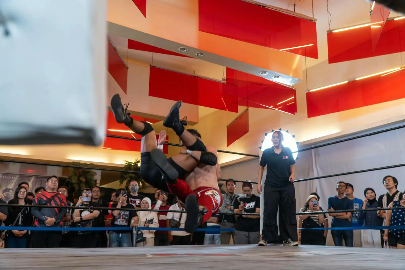 Eric Garuda at an IDPW show