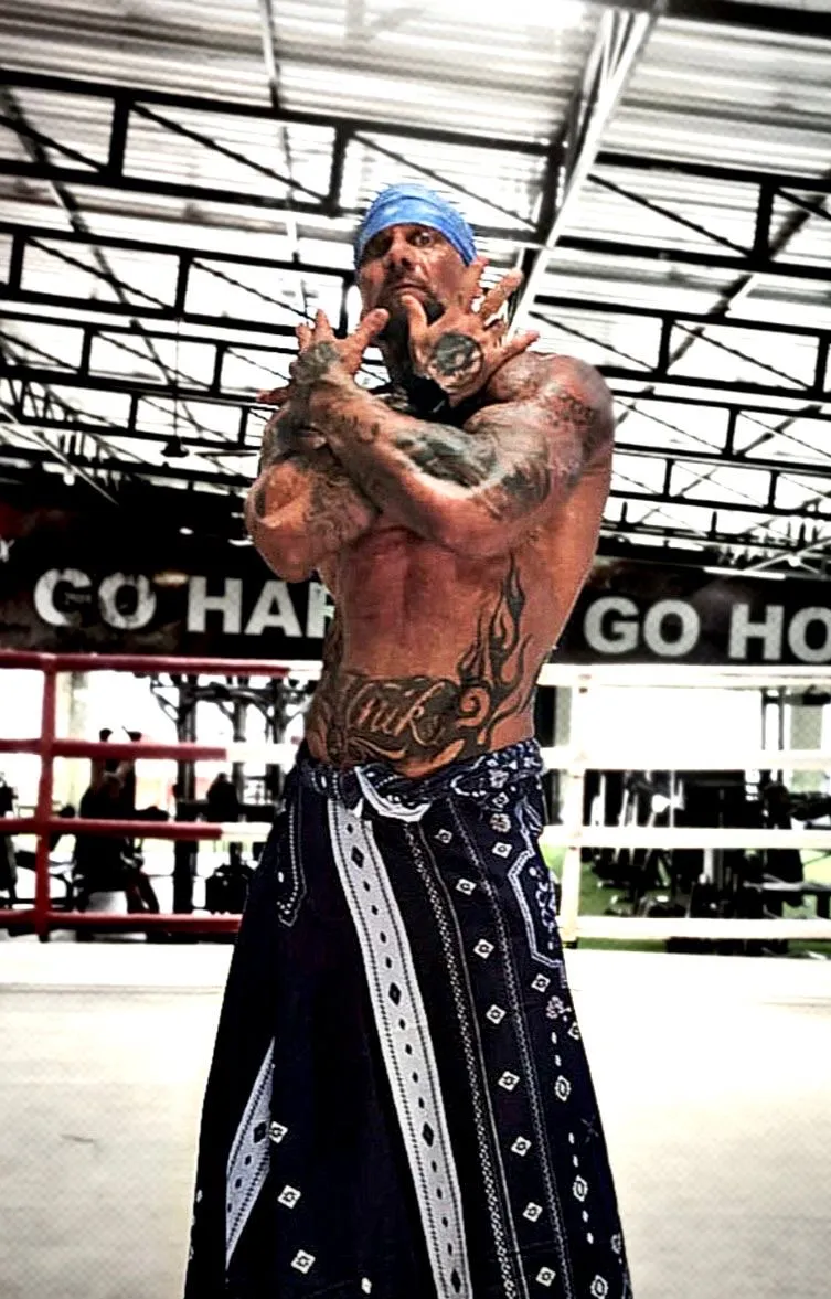 Joe Muscle at an IDPW show