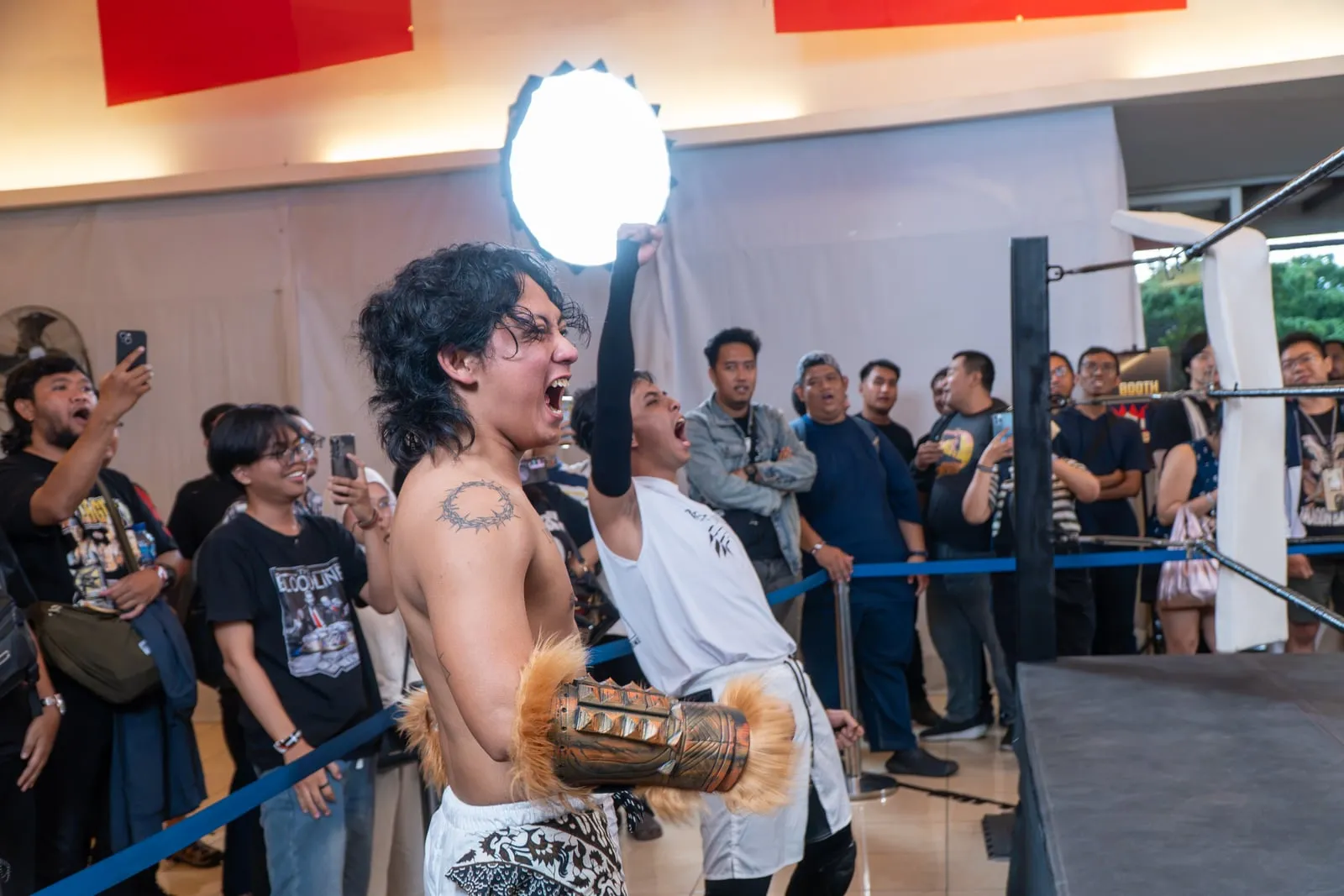Kresna at an IDPW show