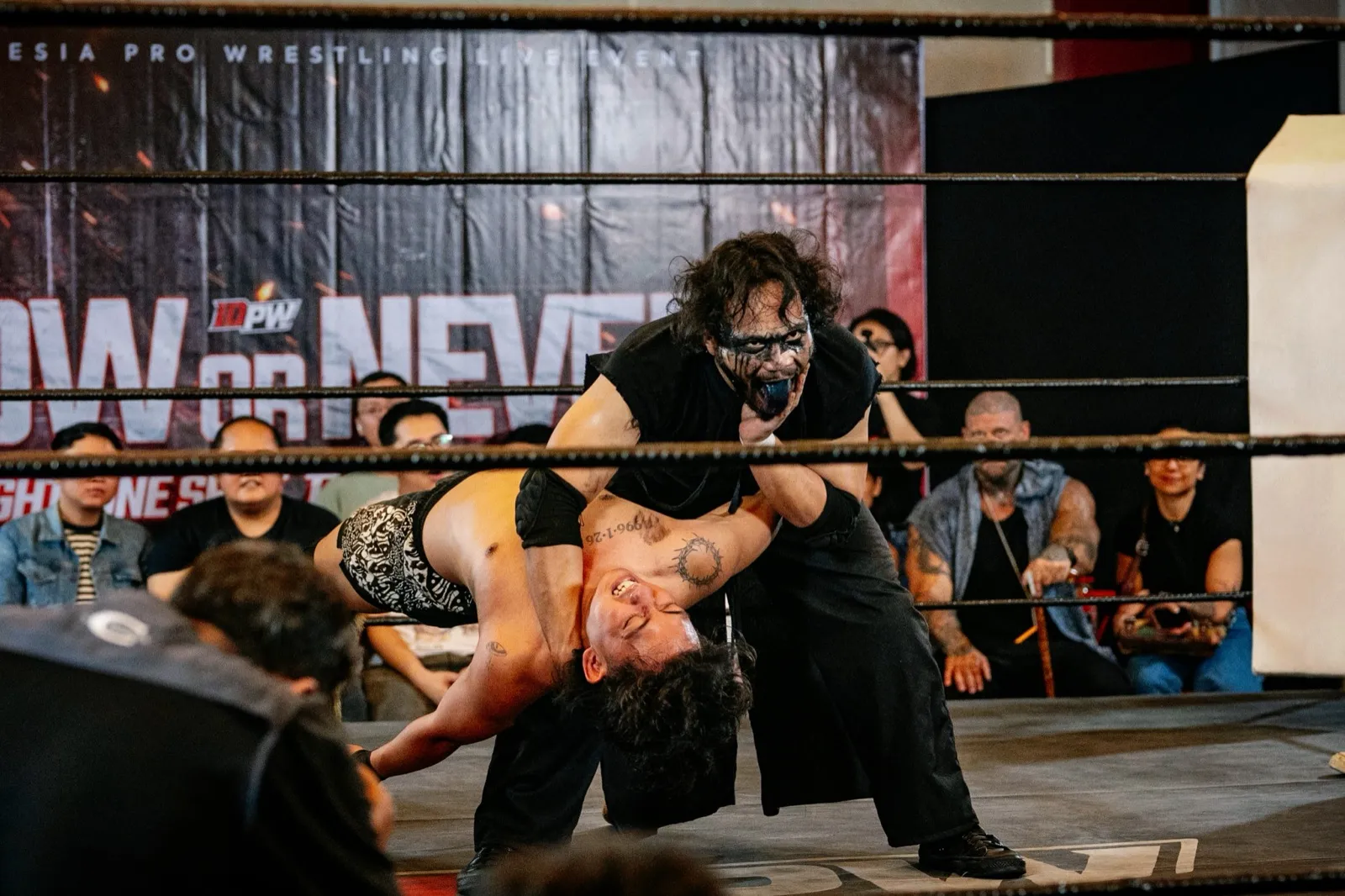 Nightfall at an IDPW show