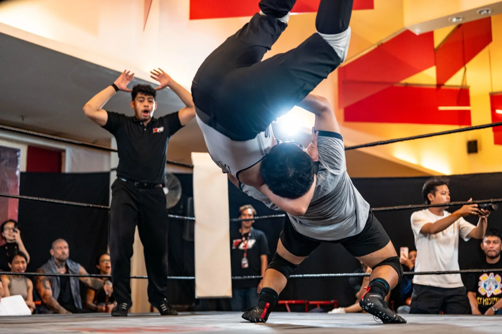 Norman at an IDPW show