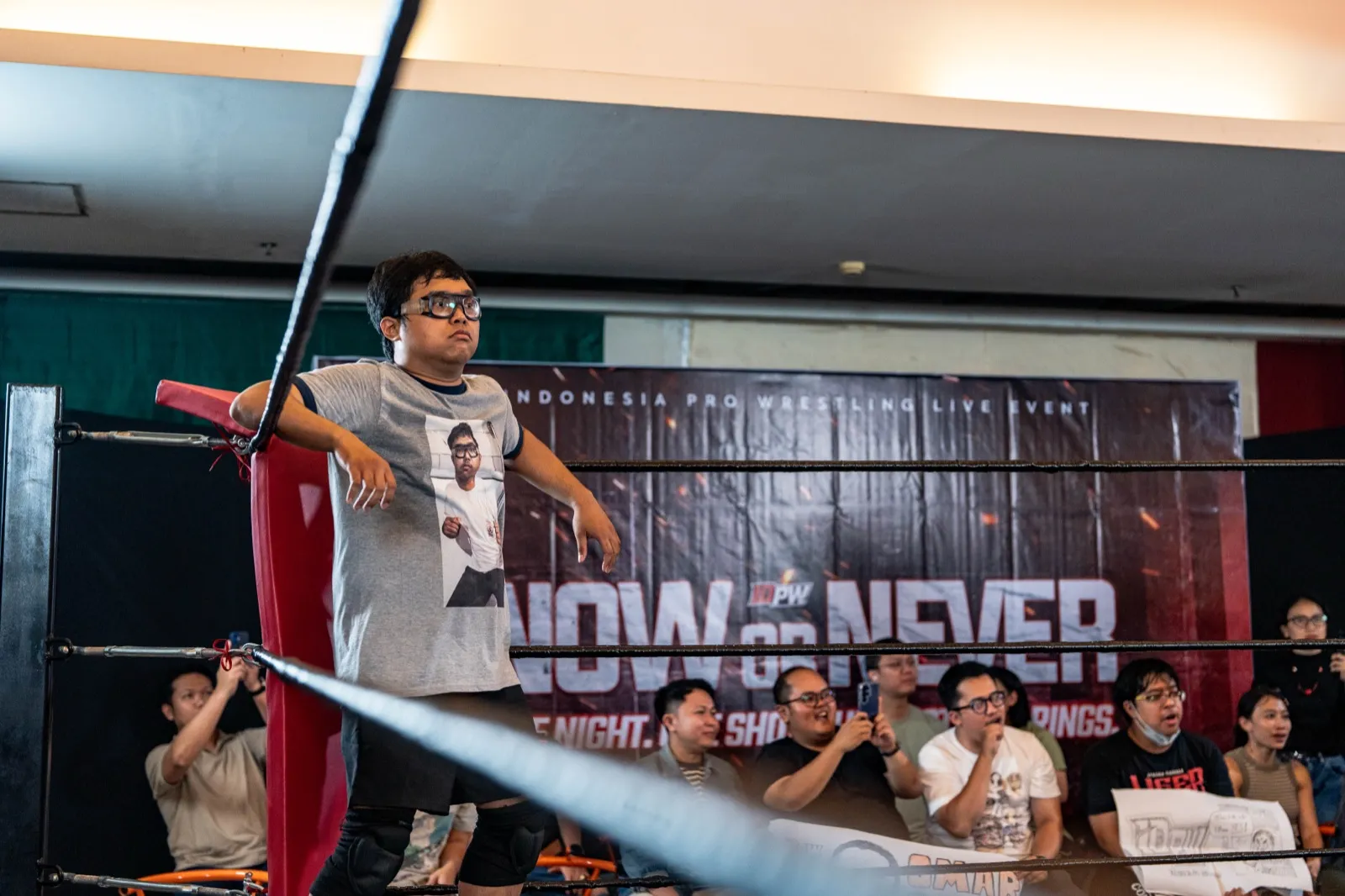 Norman at an IDPW show