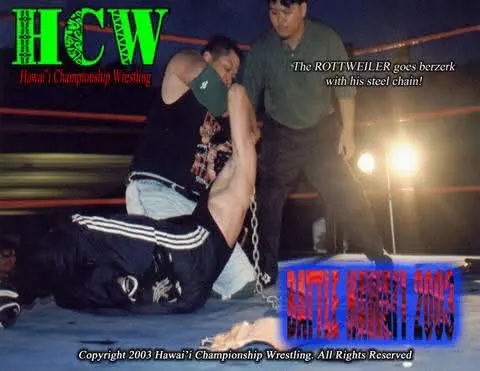 Rodweiler at an IDPW show