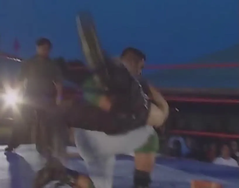 Rodweiler at an IDPW show