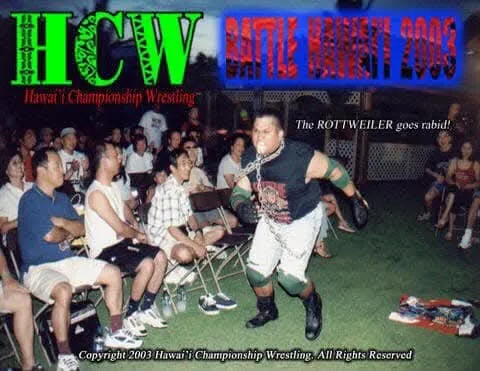 Rodweiler at an IDPW show