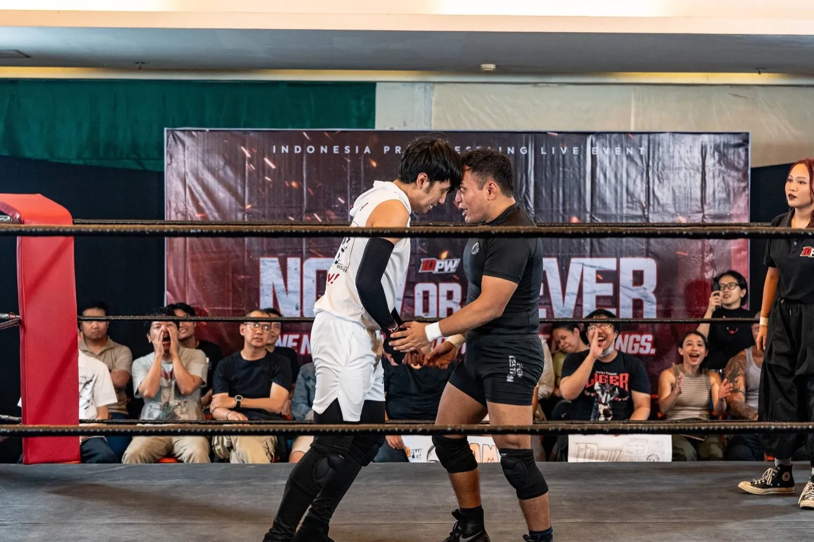 S.D.K at an IDPW show