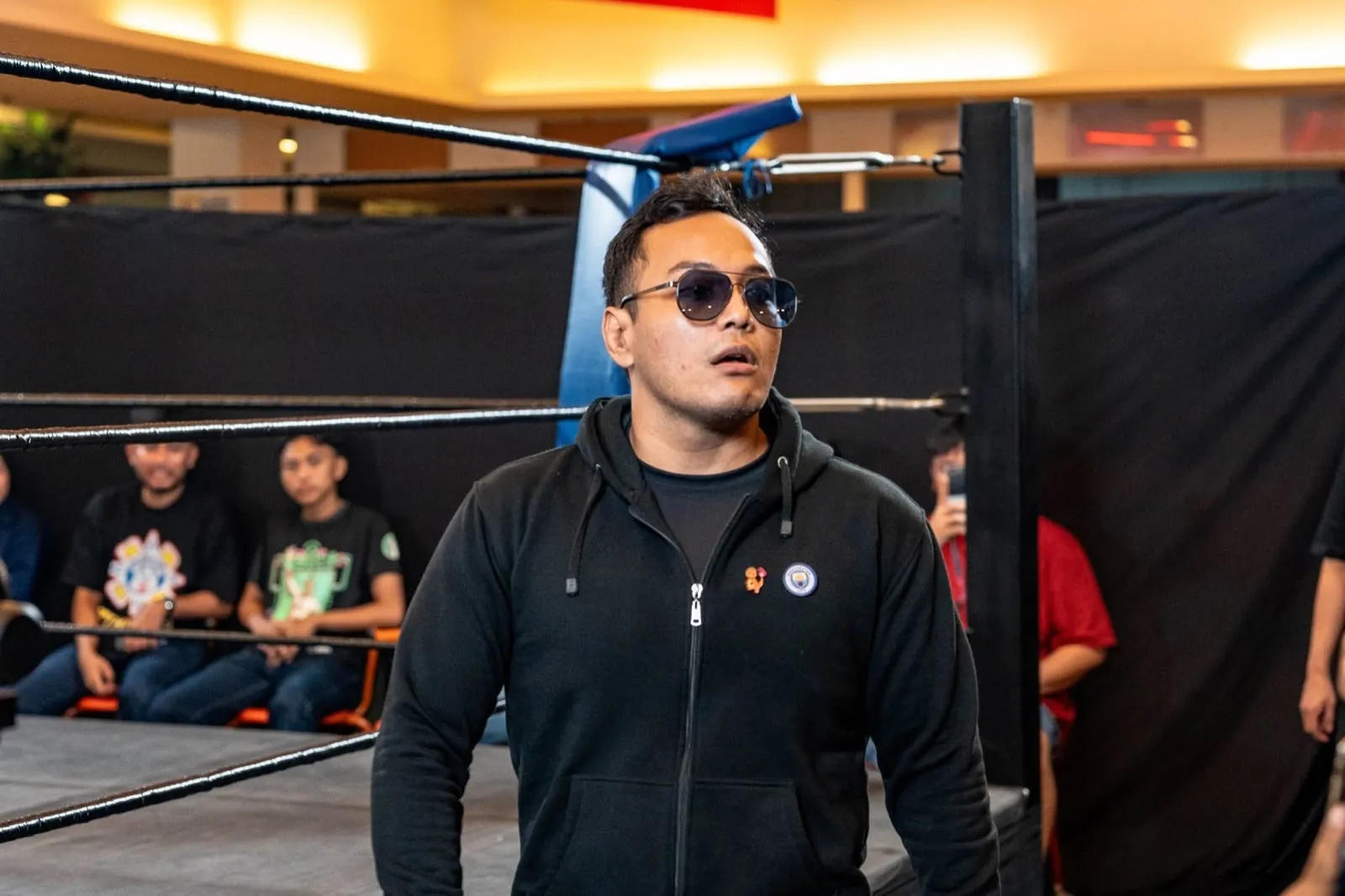 S.D.K at an IDPW show