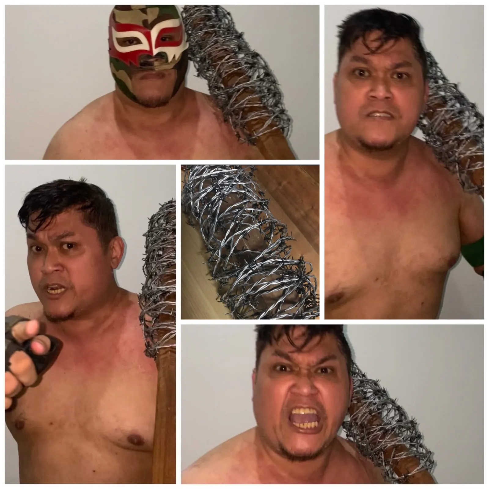 The Indonesian Komando di sebuah show IDPW