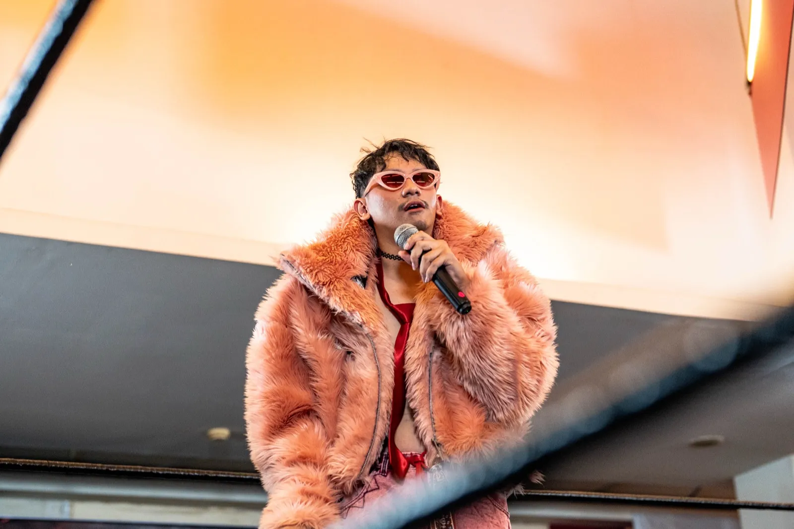 Vesper V at an IDPW show