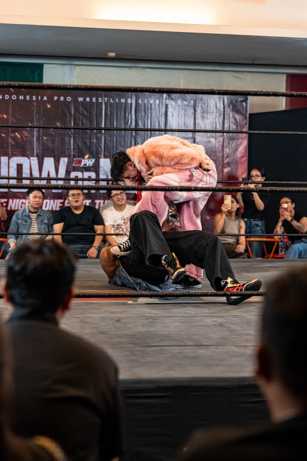 Vesper V at an IDPW show
